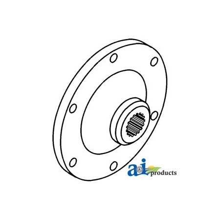 A & I Products Hub, PTO Drive that bolts to flywheel. 6.4" x6.4" x4.5" A-164812A